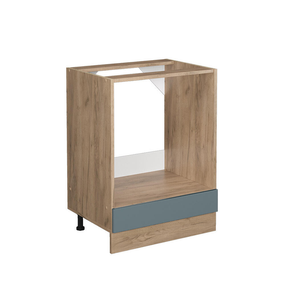 Vicco SKŘÍŇKA NA VESTAVĚNOU TROUBU R-Line Modrošedá 60 cm bez pracovní desky