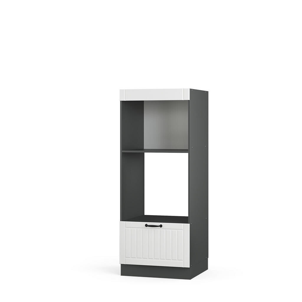 Vicco SKŘÍŇKA NA MIKROVLNNOU TROUBU Fame-Line Bílý venkovský dům 60 cm otevřený