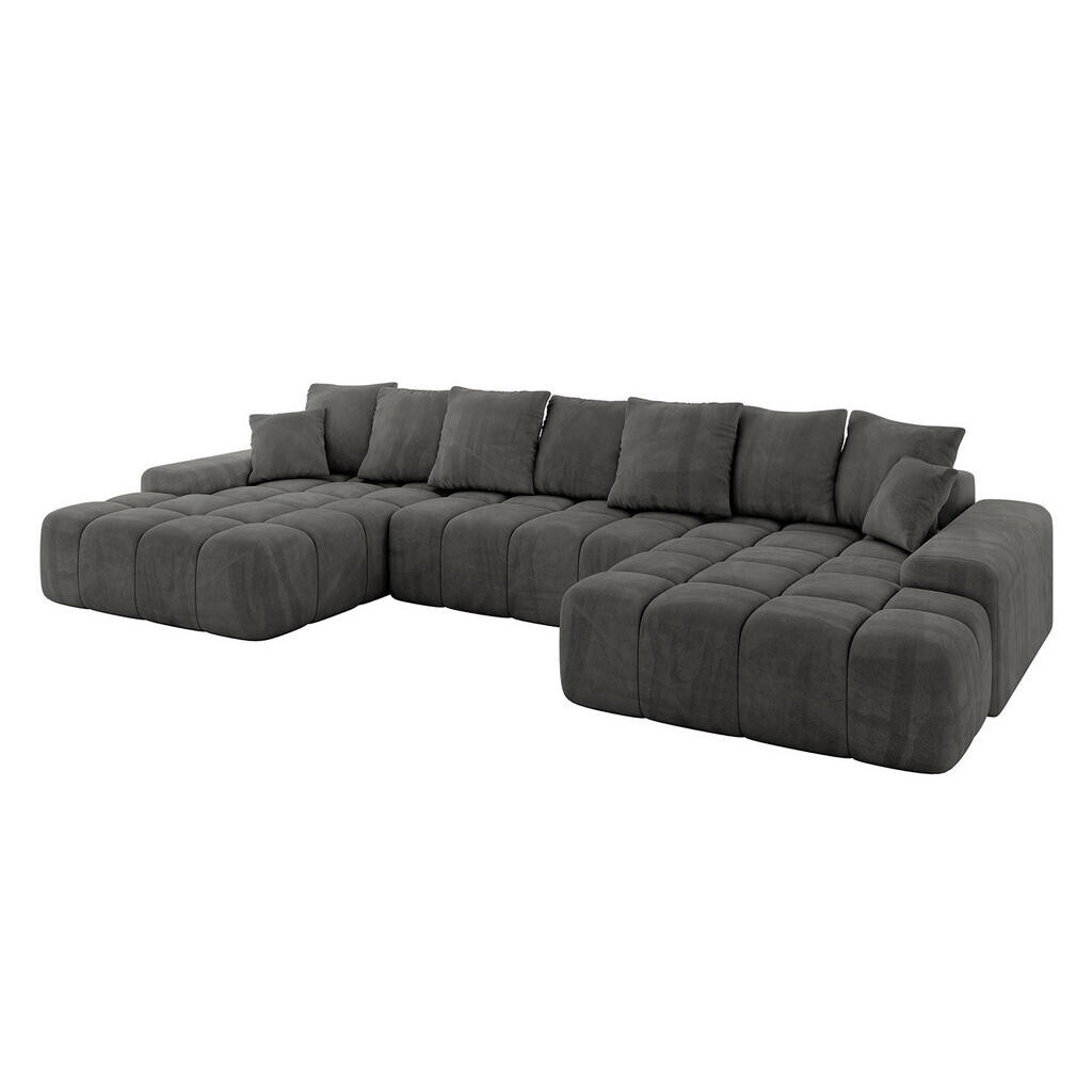 ALTDECOR SEDACÍ SOUPRAVA ENSI-U - 353x164x69 cm antracitová