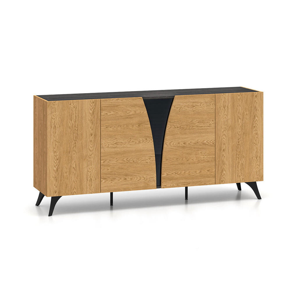 Petits-meubles SIDEBOARD Soah Dřevo a černá
