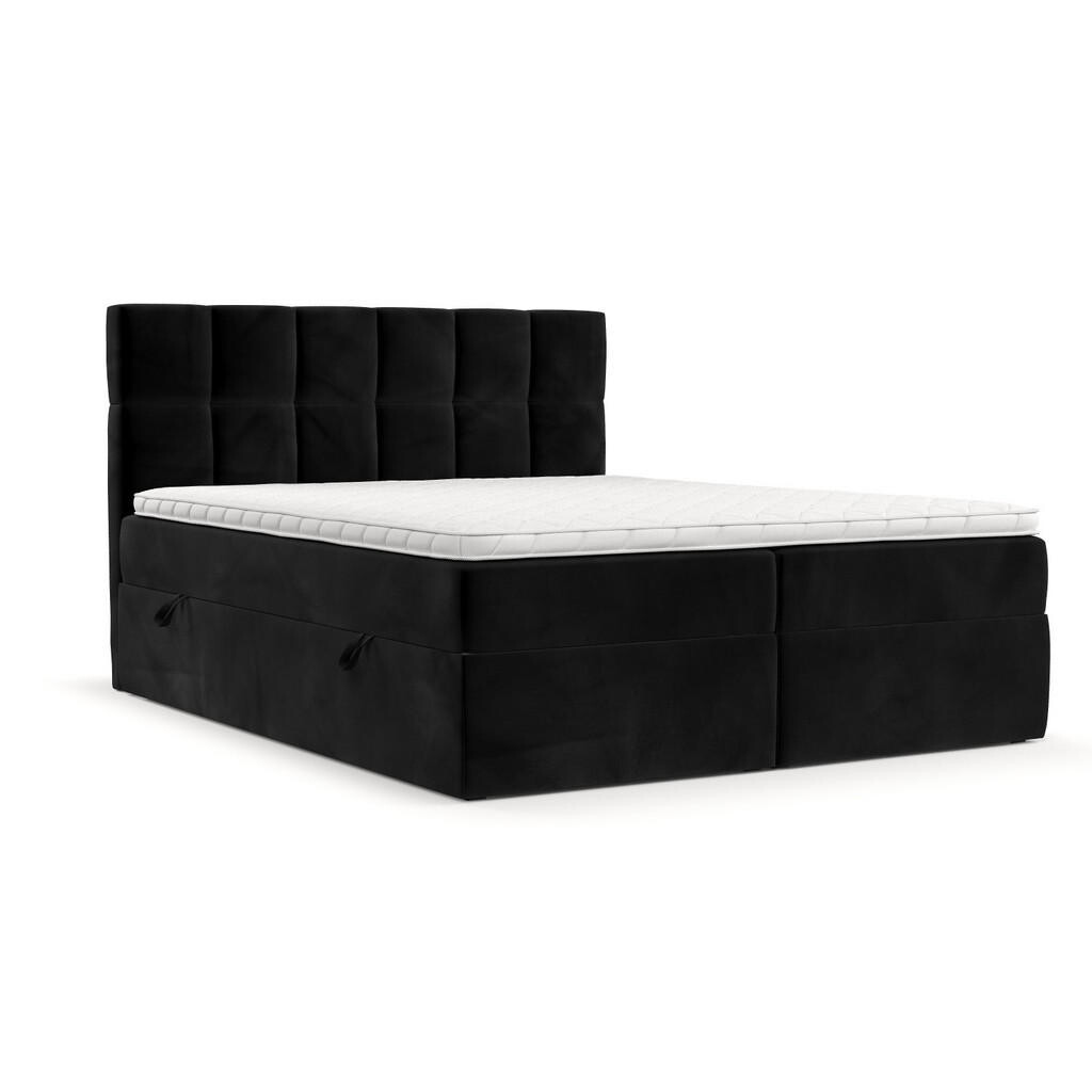 AltaBeds POSTEL BOXSPRING VARENO 160/200 Černá