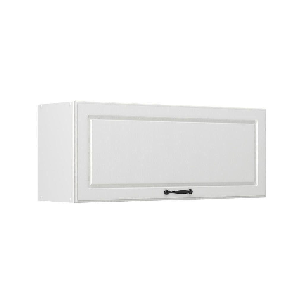 Vicco VĚŠÁK NA STĚNU R-Line, Bílý venkovský dům/Bílá, 100 cm Plochý