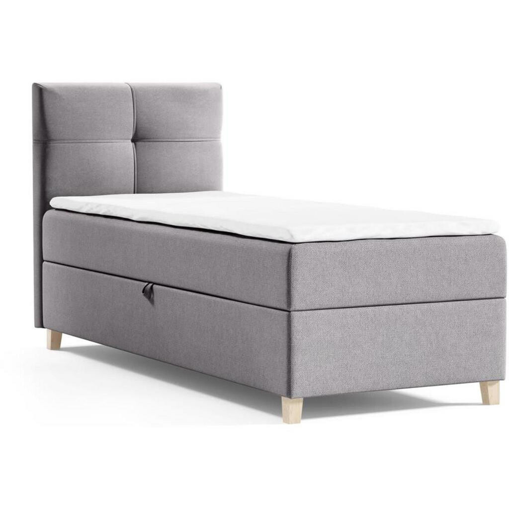 Beautysofa ČALOUNĚNÁ postel Helen Mini 103/206/106, šedá