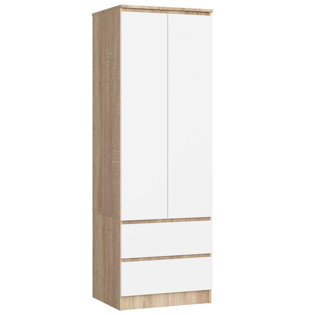 RAUMHIRSCH FURNITURE SKŘÍŇ dub Sonoma, bílá 180/60/51