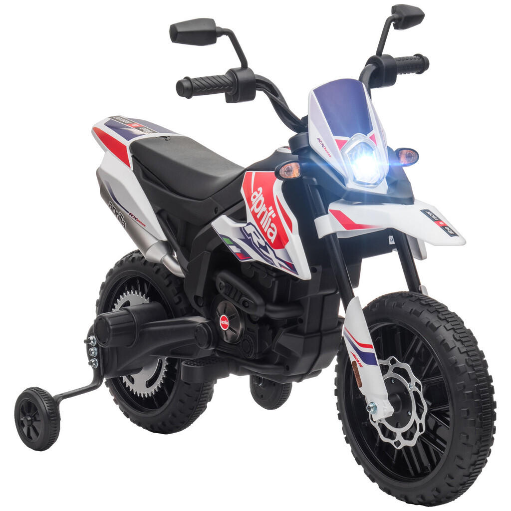 AIYAPLAY DĚTSKÝ elektrický motocykl, 12V dětský motocykl s hudbou, 6 km/h dětské vozidlo