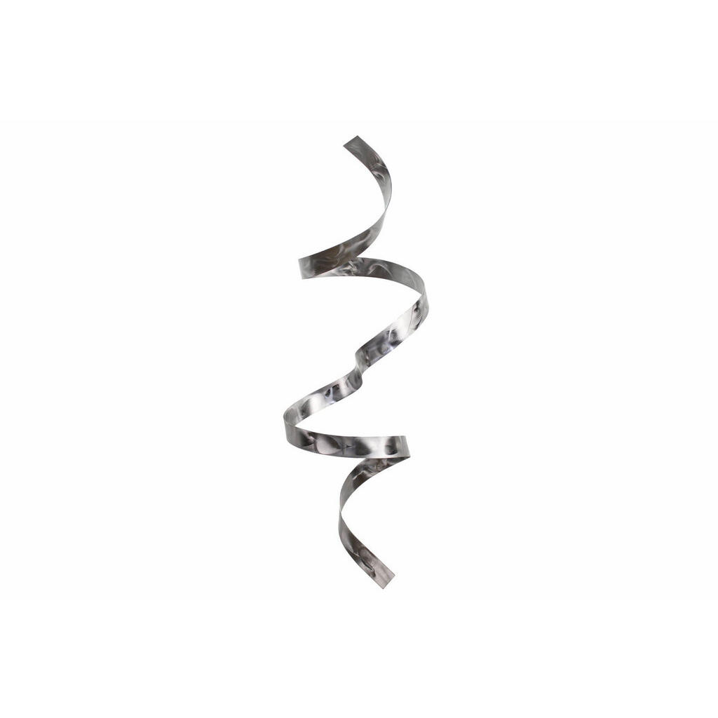KUNSTLOFT KOVOVÁ NÁSTĚNNÁ DEKORACE STŘÍBRNÁ, 95/34 CM