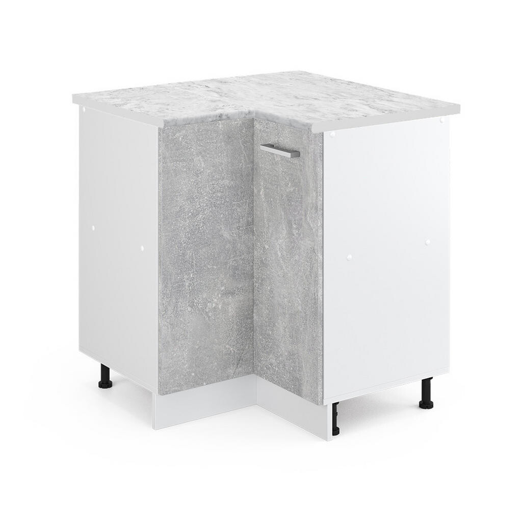 Vicco ROHOVÁ SKŘÍŇKA R-Line Beton 75.6 cm s pracovní deskou