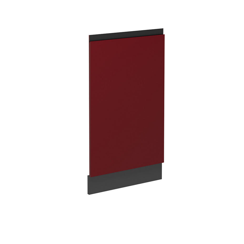 Vicco ČELNÍ PANEL MYČKY R-Line Červená 45 cm bez pracovní desky