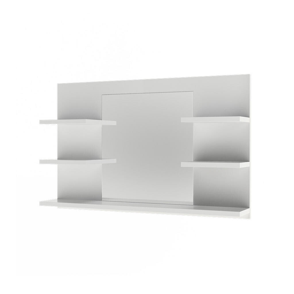 Vicco KOUPELNOVÁ ZRCADLOVÁ SKŘÍŇKA Wilbur Bílá 78 x 50 cm s policemi