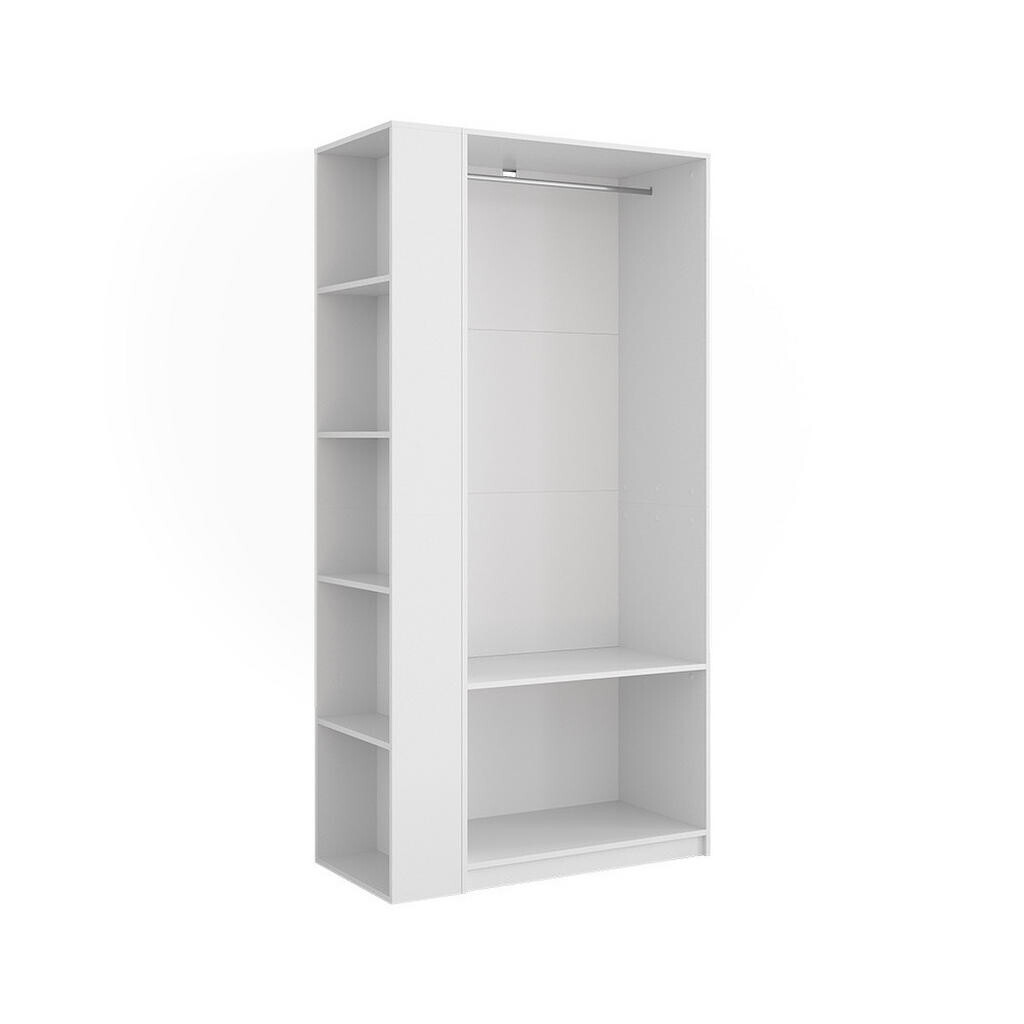 Vicco ŠATNÍ SKŘÍŇ Elmo, Bílá, 80 x 200 cm Sada 2 kusů