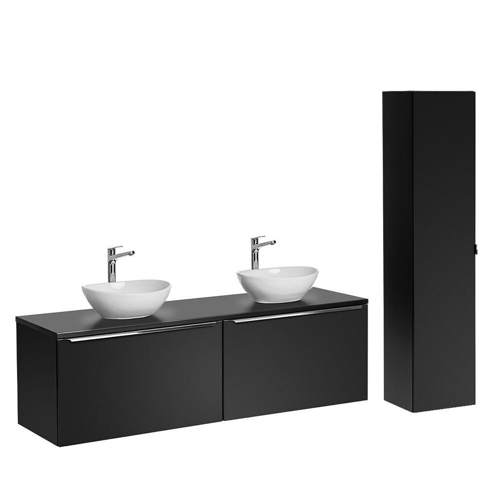 Petits-meubles KOUPELNOVÝ NÁBYTEK 160cm Éros 2er-Set Černá