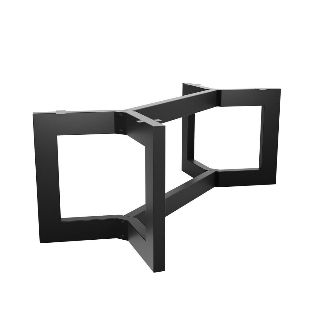 Metalo Pro KOVOVÉ NOHY KE STOLU Barax Space Extreme černá 140/80/72 cm