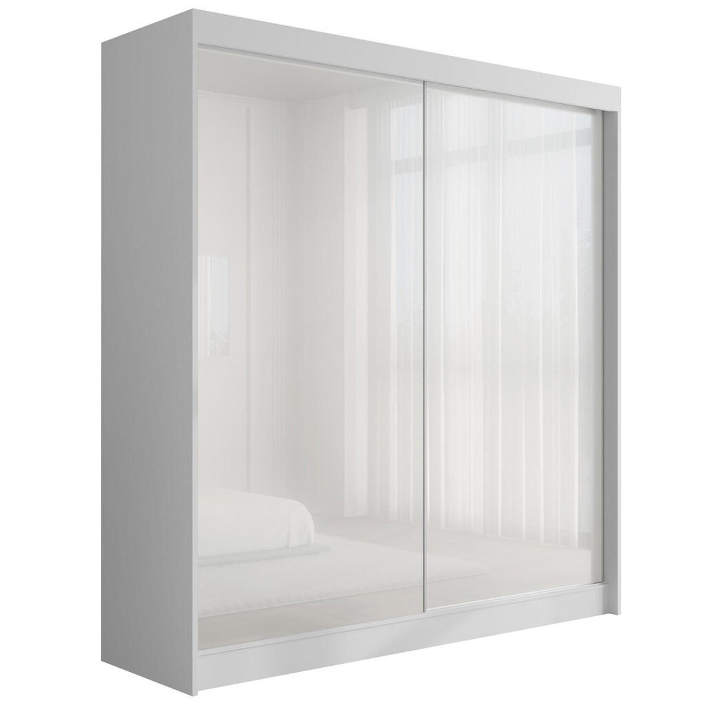 ALTDECOR ŠATNÍ SKŘÍŇ PEKA – 200 cm – bílá