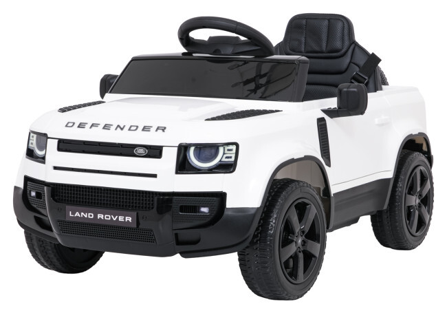 Elektrické autíčko Land Rover Defender bílé