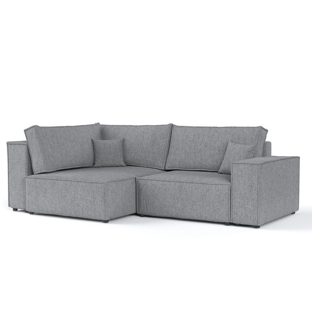AltaBeds ROHOVÁ SEDAČKA AVION, textil, Šedá