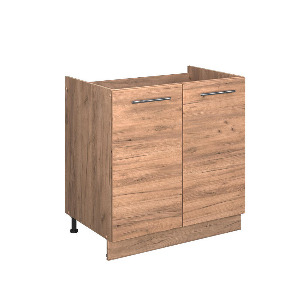 Vicco SKŘÍŇKA POD DŘEZ Fame-Line Zlatý mocný dub 80 cm , PD Dub