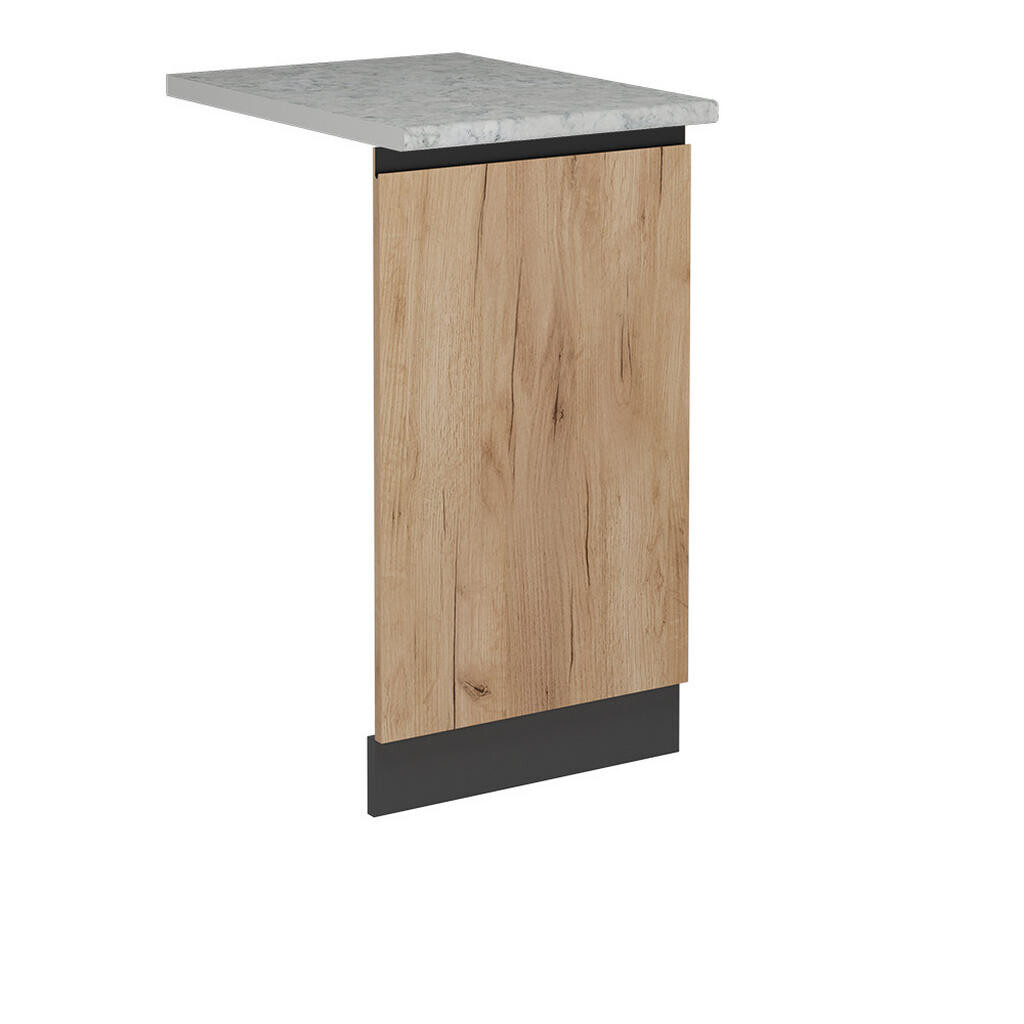Vicco ČELNÍ PANEL MYČKY R-Line Zlatý mocný dub 45 cm s pracovní deskou