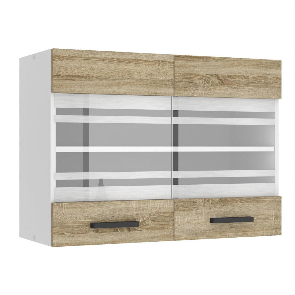 B BELINI GROUP ZÁVĚSNÁ SKŘÍŇKA SGW 80 cm, s 2 dvířky, Dub Sonoma
