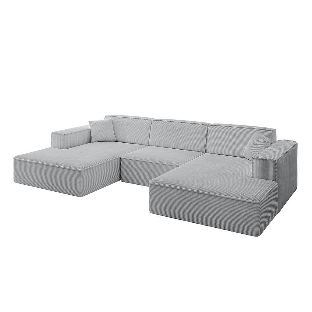 ALTDECOR SEDACÍ SOUPRAVA IREA-U1-v4 – 301 x 165 x 77 cm, šedá