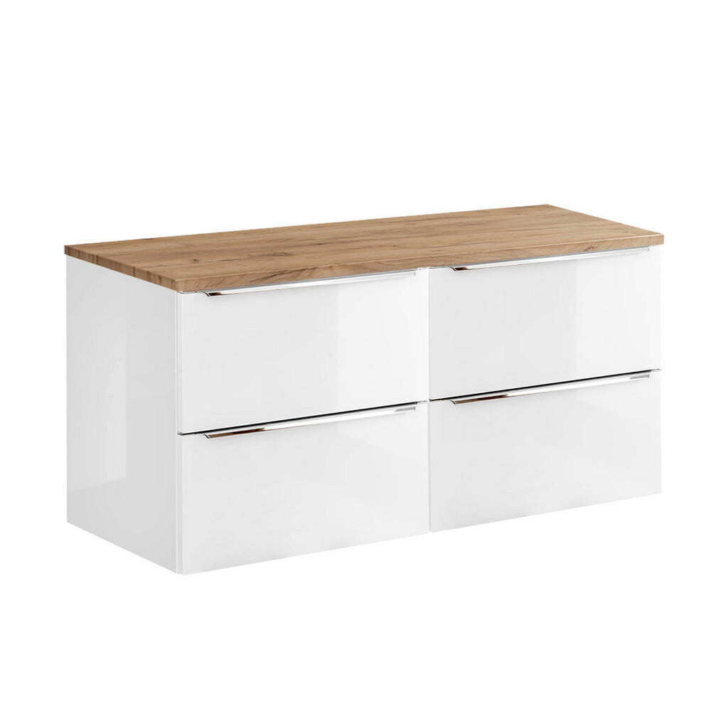 Petits-meubles SKŘÍŇKA POD UMYVADLO 120.4cm April Bílá