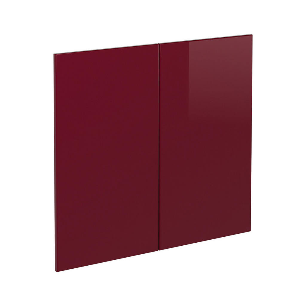 Vicco KUCHYŇSKÁ DVÍŘKA R-Line Červená vysoký lesk 79.2 x 71.3 cm nábytková čela pro skříňku pod dřez