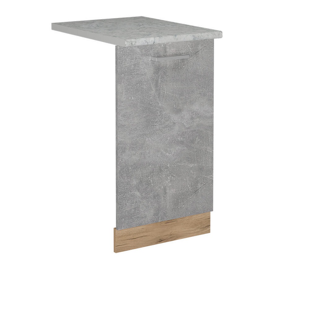 Vicco ČELNÍ PANEL MYČKY R-Line Beton 45 cm s pracovní deskou