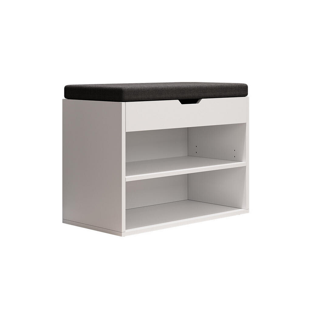 Vicco BOTNÍK S LAVICÍ Titus Bílá 60 x 45 cm s policí