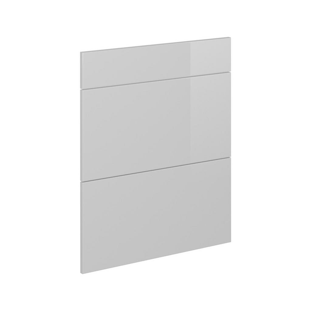 Vicco KUCHYŇSKÁ DVÍŘKA R-Line Bílá vysoký lesk 59.6 x 70.4 cm nábytková čela pro spodní skříňku se zásuvkami