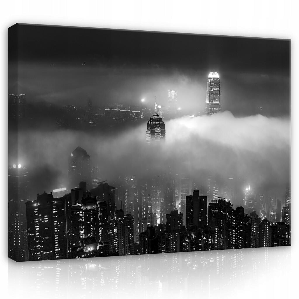 Wallarena PLÁTNO Město v noci 100x70