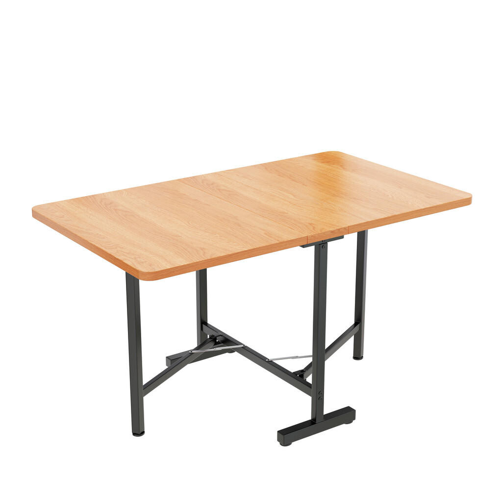 FLIEKS JÍDELNÍ STŮL ROZKLÁDACÍ přírodní 120-160cm minimalistický