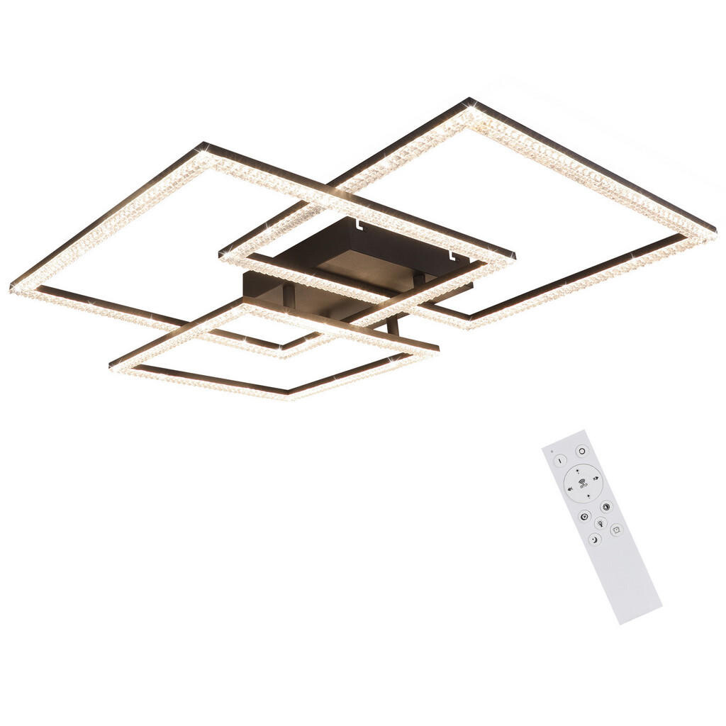 Nettlife STROPNÍ LED světlo Johann 75/60/8 cm