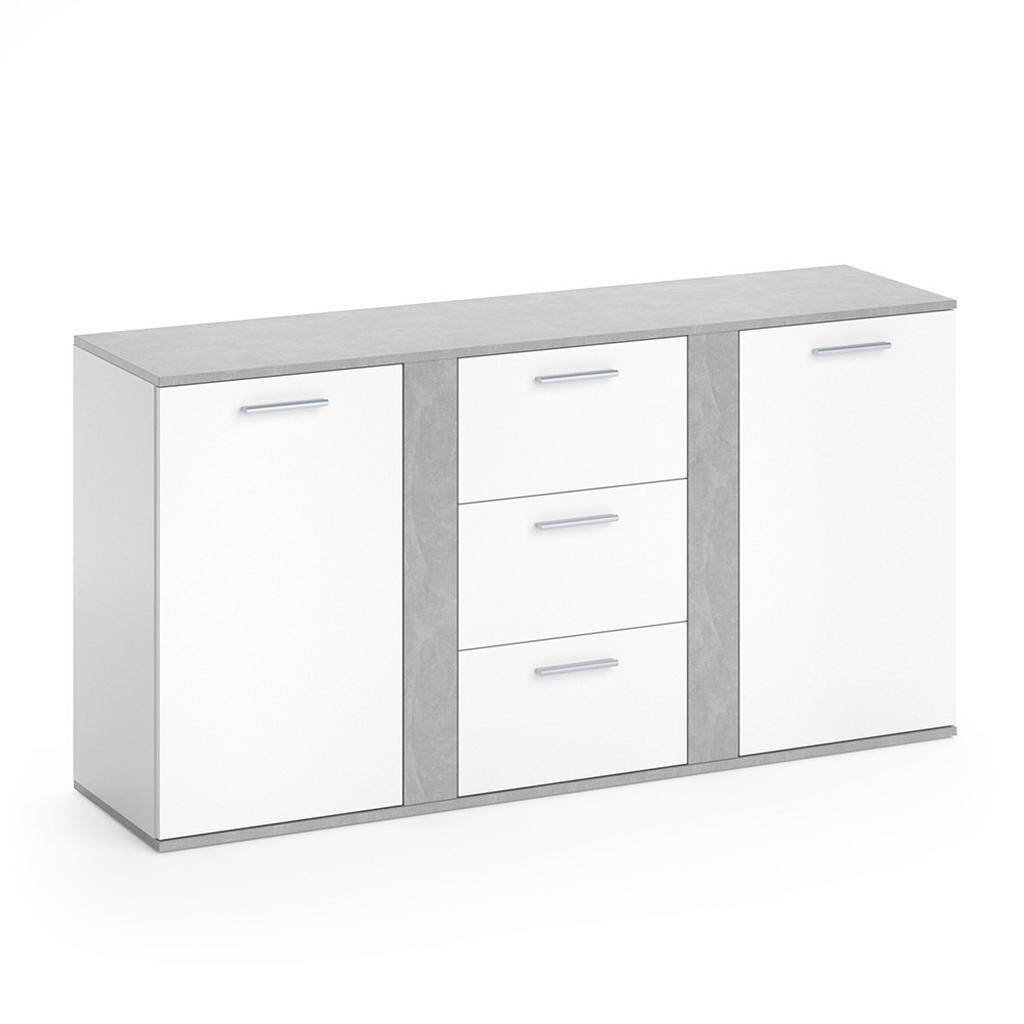 Vicco KREDENC Novelli Beton 40 x 80 cm se zásuvkami
