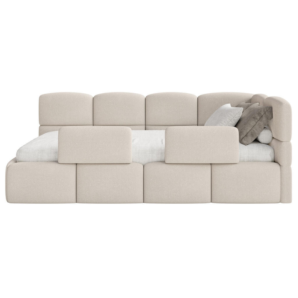 Selsey DĚTSKÁ POSTEL Cloudy krémová 120 cm, ženylka