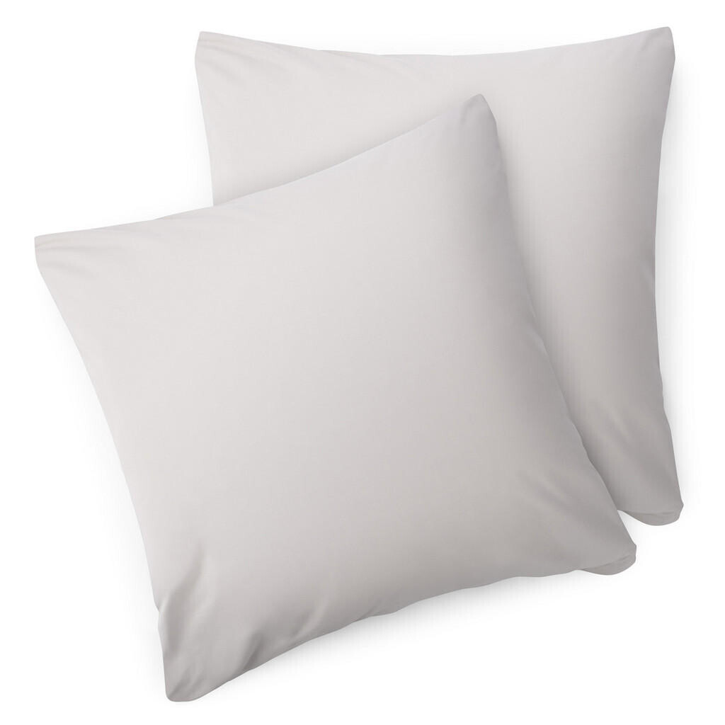 Blumtal POVLAK na polštář Agneta 40/40 cm, sada 2 ks, 100% bavlna, Hellgrau