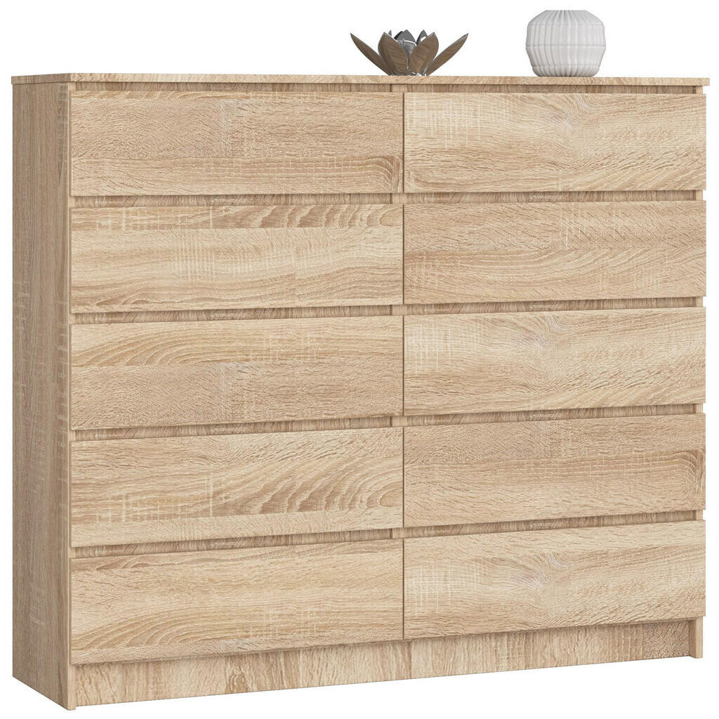 RAUMHIRSCH FURNITURE KOMODA dub Sonoma 121/138/40