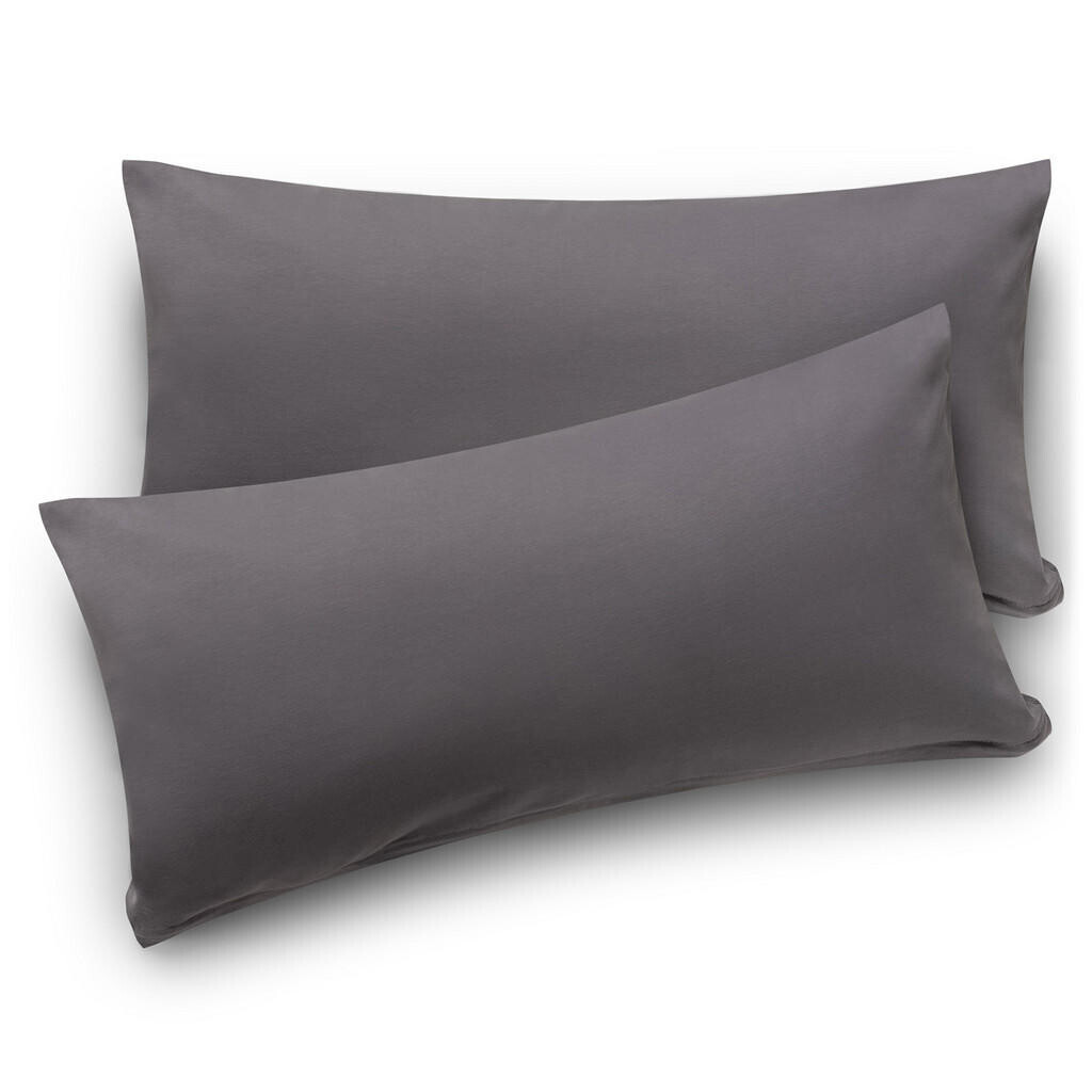 Blumtal POVLAK na polštář Agneta 40/60 cm, sada 2 ks, 100% bavlna, šedá