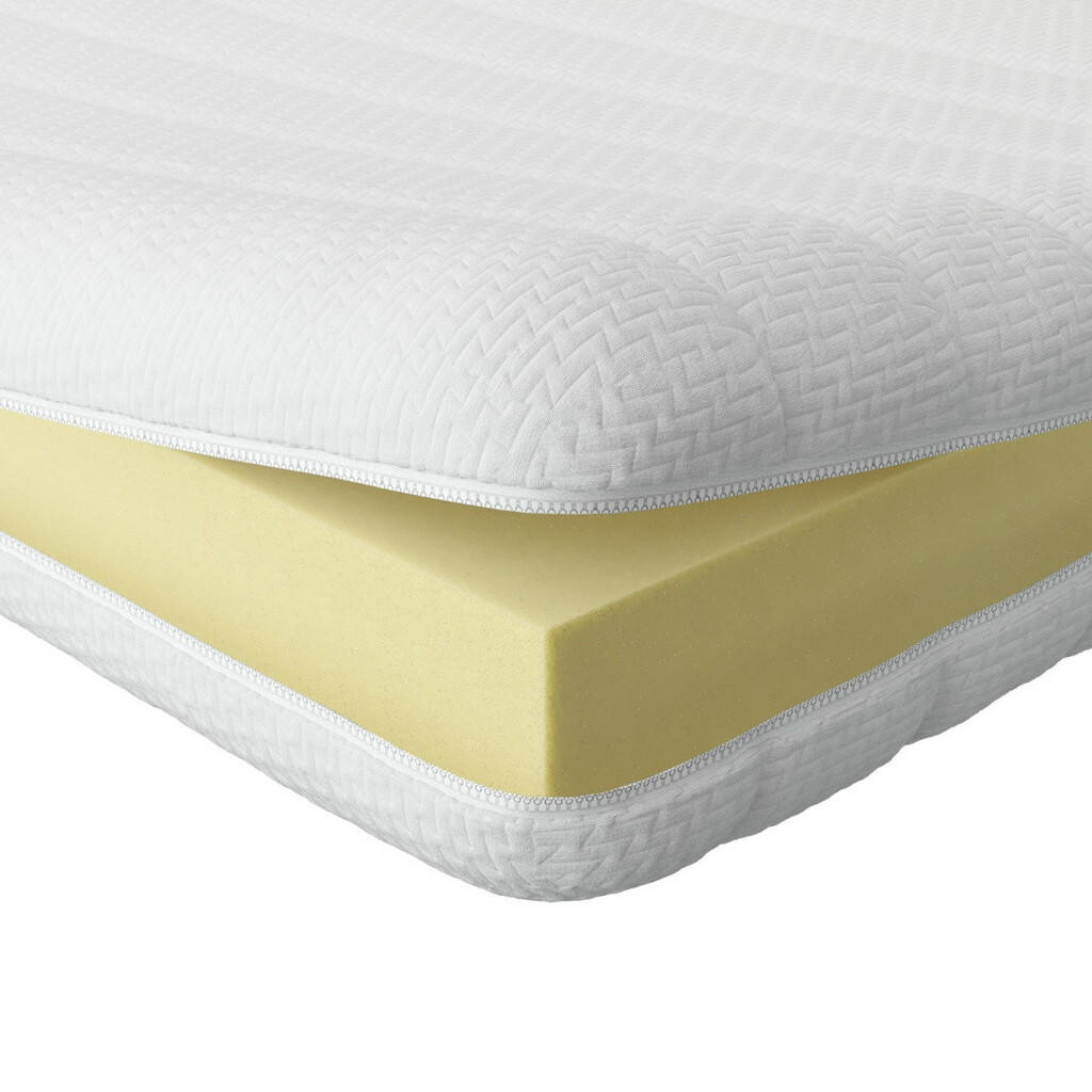 AM Qualitätsmatratzen VISCOTOPPER 200/200 cm - výška 6 cm a kryt Toledo
