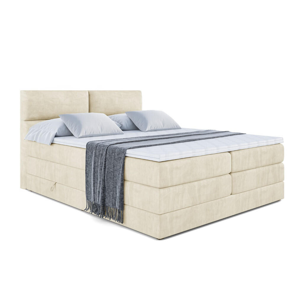 ALTDECOR POSTEL boxspring BOXI3 KING – 200 x 200 – H3/H4 – béžová