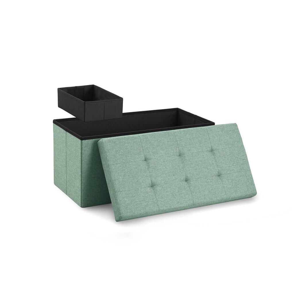 Blumtal SEDACÍ LAVICE 76/38/38 cm + box navíc, tyrkysová