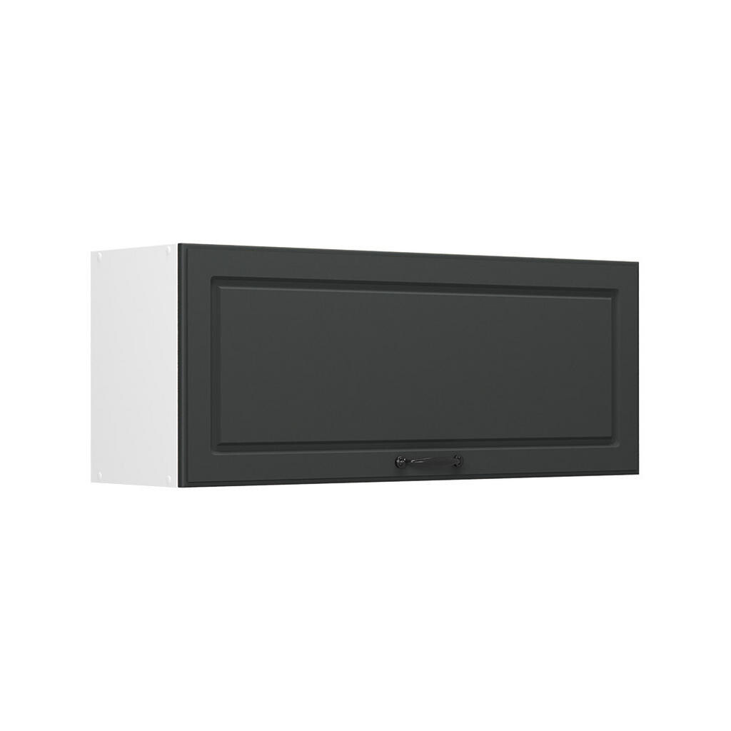 Vicco VĚŠÁK NA STĚNU R-Line, Antracitový venkovský dům/Bílá, 100 cm Plochý