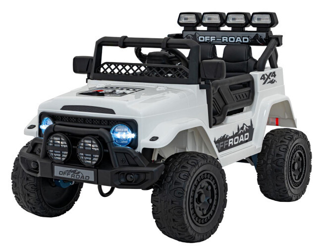 Elektrické autíčko Off-Road CLIMBER bílé