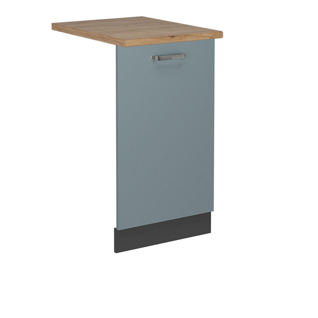 Vicco ČELNÍ PANEL MYČKY R-Line Modrošedá 45 cm , PD Dub