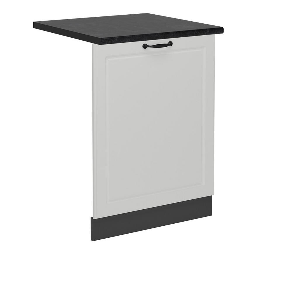 Vicco ČELNÍ PANEL MYČKY R-Line Bílý venkovský dům 60 cm , PD Antracit