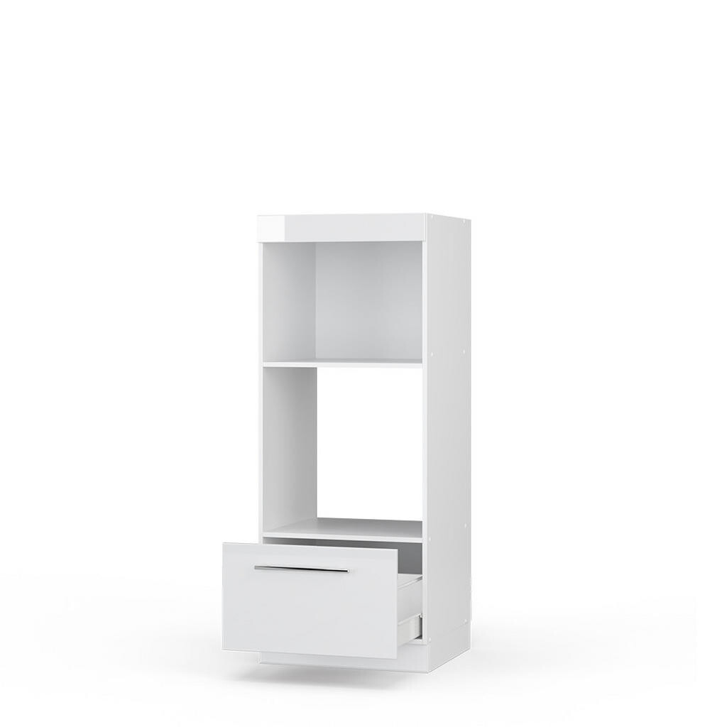 Vicco SKŘÍŇKA NA MIKROVLNNOU TROUBU Fame-Line Bílá vysoký lesk 60 cm otevřený