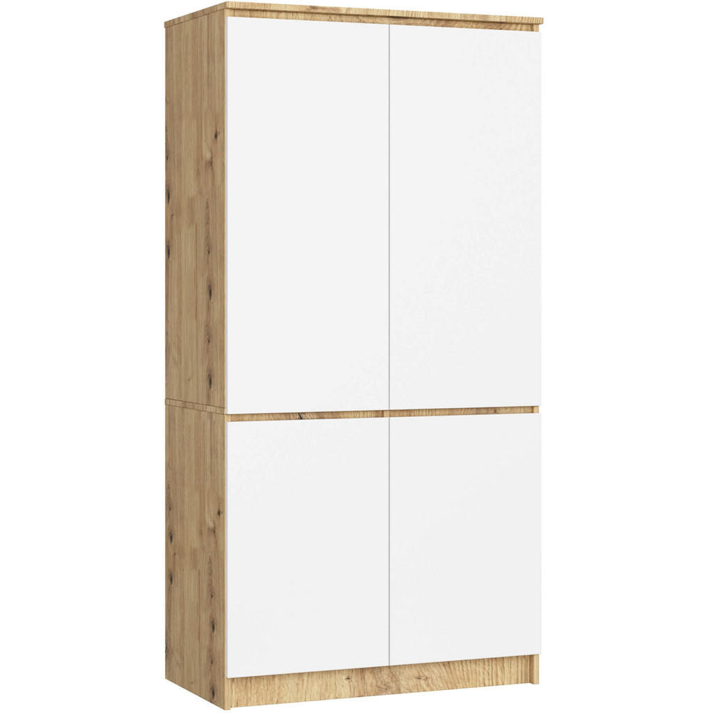 RAUMHIRSCH FURNITURE SKŘÍŇ dub Artisan, bílá 180/90/51