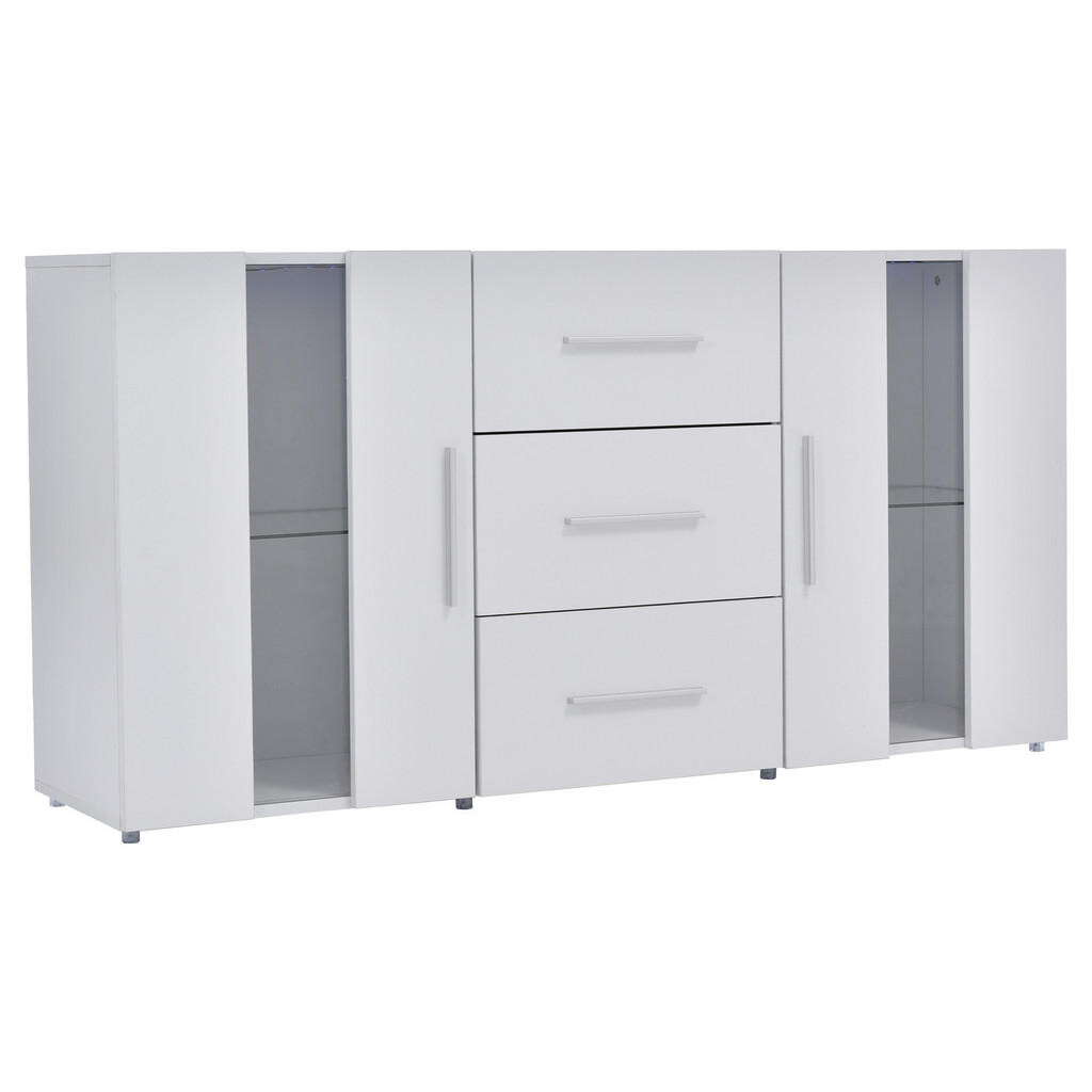 FLIEKS KOMODA LED 140cm TV stolek Úložná Moderní