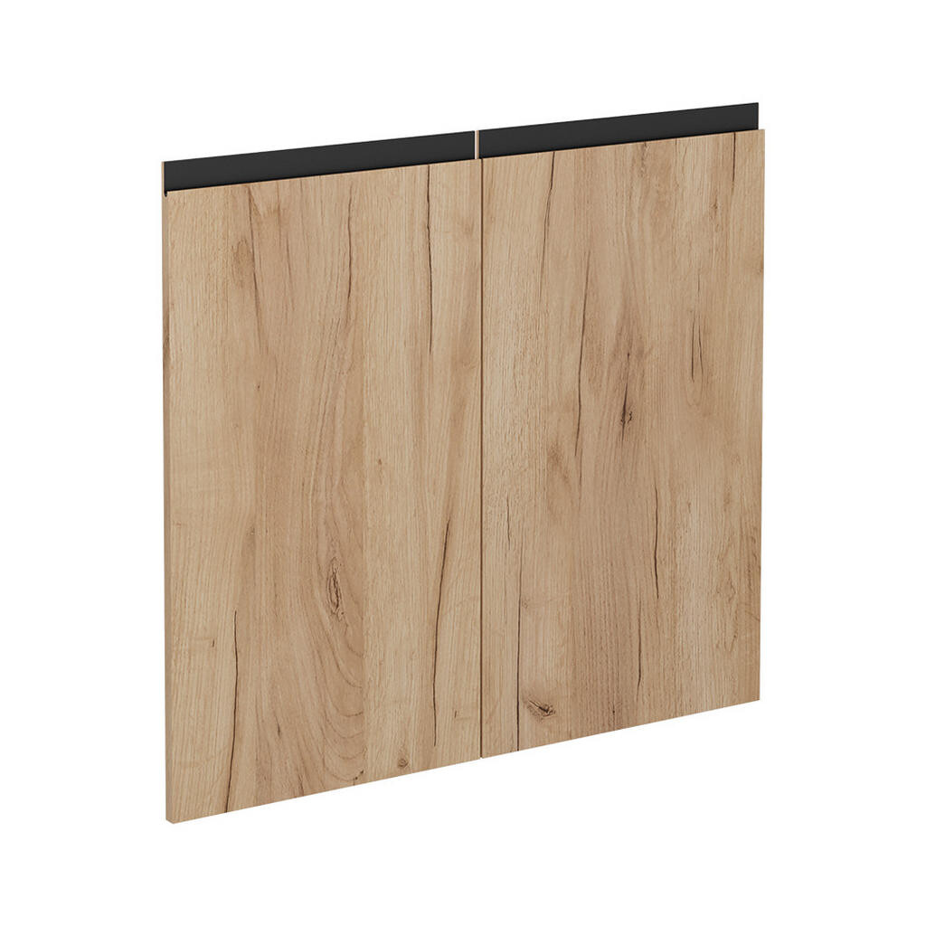 Vicco KUCHYŇSKÁ DVÍŘKA R-Line Zlatý mocný dub 79.2 x 71.3 cm nábytková čela pro skříňku pod dřez