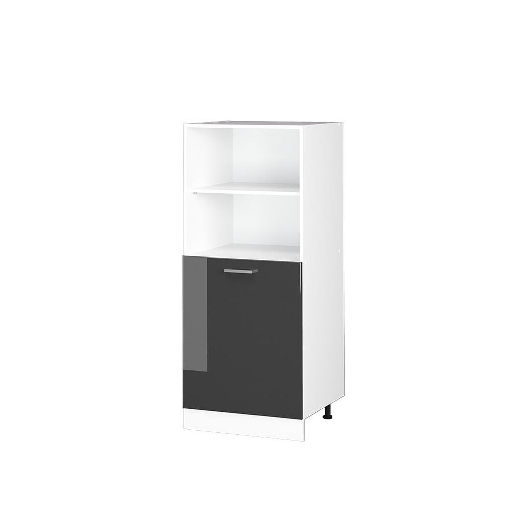 Vicco UNIVERZÁLNÍ SPÍŽNÍ SKŘÍŇKA R-Line Antracitový vysoký lesk 60 cm s otevřenými policemi a dvířky