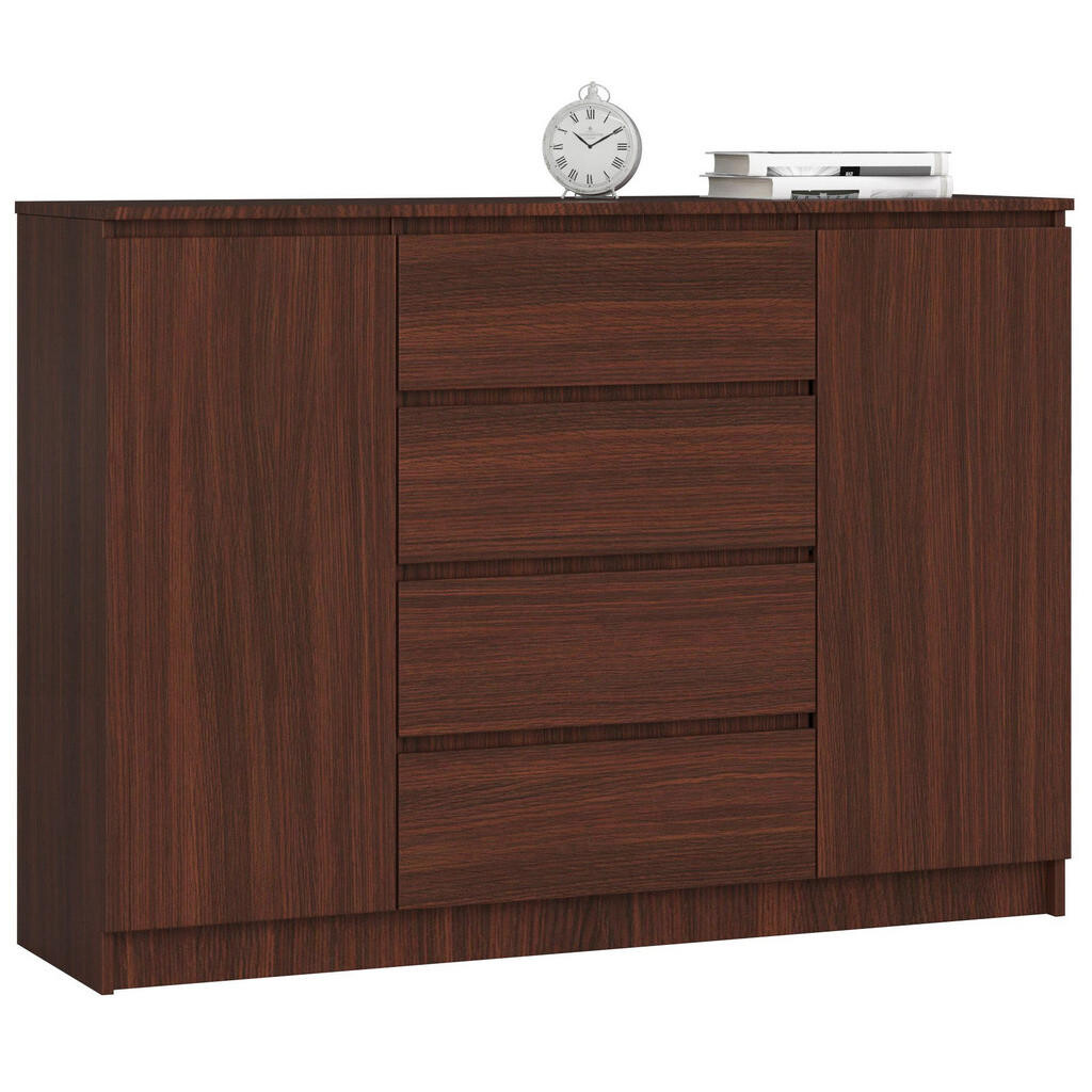 RAUMHIRSCH FURNITURE KOMODA tmavě hnědá 99/138/40