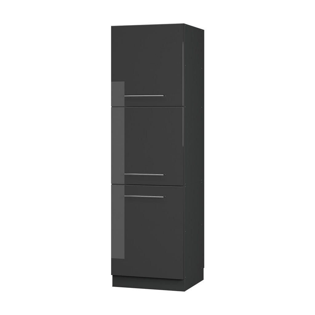 Vicco VYSOKÁ SKŘÍŇ Fame-Line, Antracitový vysoký lesk/Antracit, 60 cm
